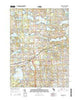Walled Lake Michigan Historical topographic map, 1:24000 scale, 7.5 X 7.5 Minute, Year 2014