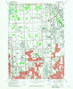 Warren Michigan Historical topographic map, 1:24000 scale, 7.5 X 7.5 Minute, Year 1968