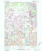 Warren Michigan Historical topographic map, 1:24000 scale, 7.5 X 7.5 Minute, Year 1968