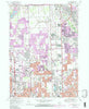 Warren Michigan Historical topographic map, 1:24000 scale, 7.5 X 7.5 Minute, Year 1968