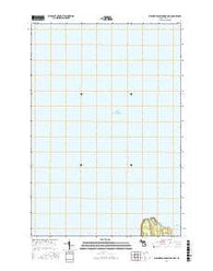 Washington Island NE OE N Michigan Current topographic map, 1:24000 scale, 7.5 X 7.5 Minute, Year 2016