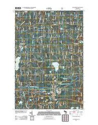 Watersmeet Michigan Historical topographic map, 1:24000 scale, 7.5 X 7.5 Minute, Year 2011