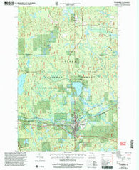 Watersmeet Michigan Historical topographic map, 1:24000 scale, 7.5 X 7.5 Minute, Year 1999