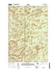 Waucedah Michigan Current topographic map, 1:24000 scale, 7.5 X 7.5 Minute, Year 2016