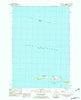 Waugoshance Island Michigan Historical topographic map, 1:25000 scale, 7.5 X 7.5 Minute, Year 1982