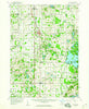 Wayland Michigan Historical topographic map, 1:62500 scale, 15 X 15 Minute, Year 1959