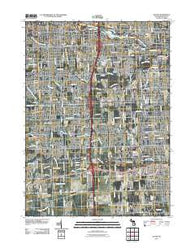 Wayne Michigan Historical topographic map, 1:24000 scale, 7.5 X 7.5 Minute, Year 2011