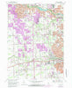 Wayne Michigan Historical topographic map, 1:24000 scale, 7.5 X 7.5 Minute, Year 1968