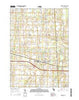 Webberville Michigan Historical topographic map, 1:24000 scale, 7.5 X 7.5 Minute, Year 2014