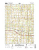 Webberville Michigan Current topographic map, 1:24000 scale, 7.5 X 7.5 Minute, Year 2017