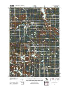 Wellston Michigan Historical topographic map, 1:24000 scale, 7.5 X 7.5 Minute, Year 2012