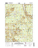 Wellston Michigan Current topographic map, 1:24000 scale, 7.5 X 7.5 Minute, Year 2016