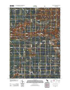 Wellston NE Michigan Historical topographic map, 1:24000 scale, 7.5 X 7.5 Minute, Year 2012
