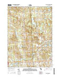 West Highland Michigan Historical topographic map, 1:24000 scale, 7.5 X 7.5 Minute, Year 2014