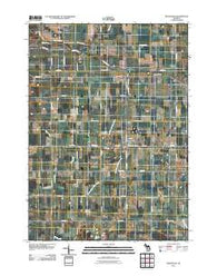 Westphalia Michigan Historical topographic map, 1:24000 scale, 7.5 X 7.5 Minute, Year 2011