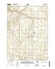 Westphalia Michigan Current topographic map, 1:24000 scale, 7.5 X 7.5 Minute, Year 2017