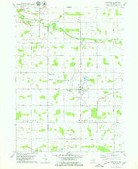 Westphalia Michigan Historical topographic map, 1:24000 scale, 7.5 X 7.5 Minute, Year 1978