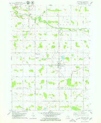 Westphalia Michigan Historical topographic map, 1:24000 scale, 7.5 X 7.5 Minute, Year 1978