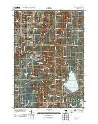 Westwood Michigan Historical topographic map, 1:24000 scale, 7.5 X 7.5 Minute, Year 2011