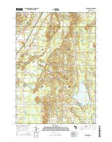 Westwood Michigan Historical topographic map, 1:24000 scale, 7.5 X 7.5 Minute, Year 2014