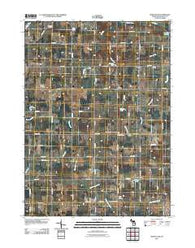 Wheatland Michigan Historical topographic map, 1:24000 scale, 7.5 X 7.5 Minute, Year 2011