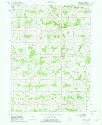 Wheatland Michigan Historical topographic map, 1:24000 scale, 7.5 X 7.5 Minute, Year 1962