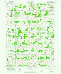 Wheatland Michigan Historical topographic map, 1:24000 scale, 7.5 X 7.5 Minute, Year 1962