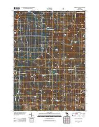 Whipple Lake Michigan Historical topographic map, 1:24000 scale, 7.5 X 7.5 Minute, Year 2012