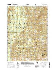 Whipple Lake Michigan Historical topographic map, 1:24000 scale, 7.5 X 7.5 Minute, Year 2014