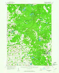 White Cloud Michigan Historical topographic map, 1:62500 scale, 15 X 15 Minute, Year 1959