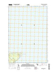 Whitefish Point Michigan Historical topographic map, 1:24000 scale, 7.5 X 7.5 Minute, Year 2014