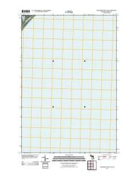 Whitefish Point OE S Michigan Historical topographic map, 1:24000 scale, 7.5 X 7.5 Minute, Year 2011