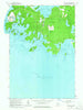 Whitney Bay Michigan Historical topographic map, 1:24000 scale, 7.5 X 7.5 Minute, Year 1964