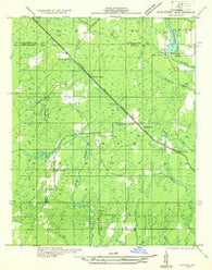 Whitney NE Michigan Historical topographic map, 1:31680 scale, 7.5 X 7.5 Minute, Year 1932