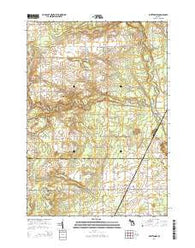 Whittemore Michigan Historical topographic map, 1:24000 scale, 7.5 X 7.5 Minute, Year 2014