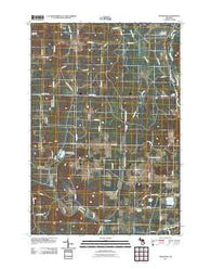 Wildwood Michigan Historical topographic map, 1:24000 scale, 7.5 X 7.5 Minute, Year 2011