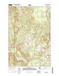 Wildwood Michigan Historical topographic map, 1:24000 scale, 7.5 X 7.5 Minute, Year 2014