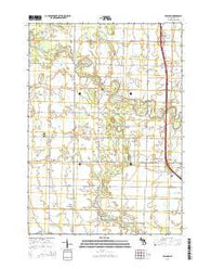 Willard Michigan Historical topographic map, 1:24000 scale, 7.5 X 7.5 Minute, Year 2014