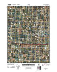 Williamston Michigan Historical topographic map, 1:24000 scale, 7.5 X 7.5 Minute, Year 2011