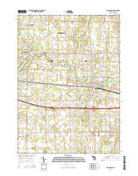 Williamston Michigan Historical topographic map, 1:24000 scale, 7.5 X 7.5 Minute, Year 2014