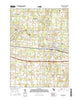 Williamston Michigan Current topographic map, 1:24000 scale, 7.5 X 7.5 Minute, Year 2017