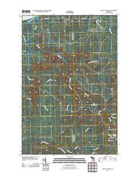 Winona North Michigan Historical topographic map, 1:24000 scale, 7.5 X 7.5 Minute, Year 2011
