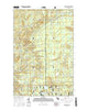 Winona South Michigan Current topographic map, 1:24000 scale, 7.5 X 7.5 Minute, Year 2016