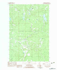 Winslow Lake Michigan Historical topographic map, 1:25000 scale, 7.5 X 7.5 Minute, Year 1982