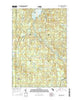 Witch Lake NE Michigan Historical topographic map, 1:24000 scale, 7.5 X 7.5 Minute, Year 2014