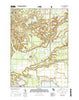 Wolf Lake Michigan Current topographic map, 1:24000 scale, 7.5 X 7.5 Minute, Year 2017