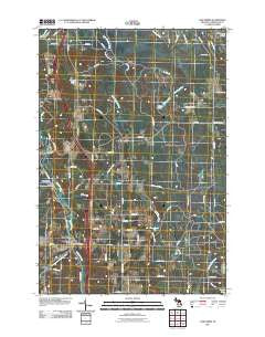 Wolverine Michigan Historical topographic map, 1:24000 scale, 7.5 X 7.5 Minute, Year 2011