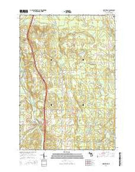 Wolverine Michigan Historical topographic map, 1:24000 scale, 7.5 X 7.5 Minute, Year 2014