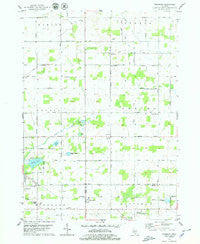 Woodbury Michigan Historical topographic map, 1:24000 scale, 7.5 X 7.5 Minute, Year 1978