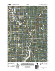 Wooden Shoe Village Michigan Historical topographic map, 1:24000 scale, 7.5 X 7.5 Minute, Year 2011